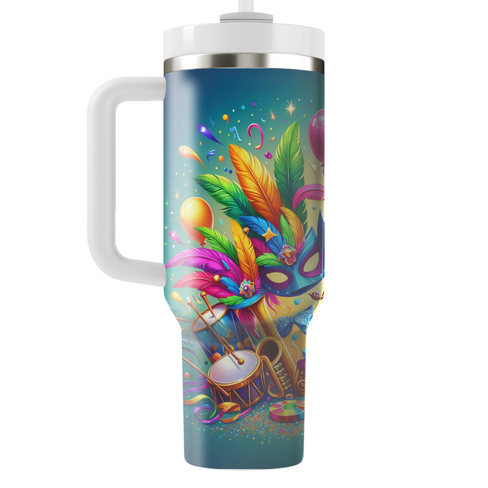 Whimsical Carnival Dreams Tumblers With Lids