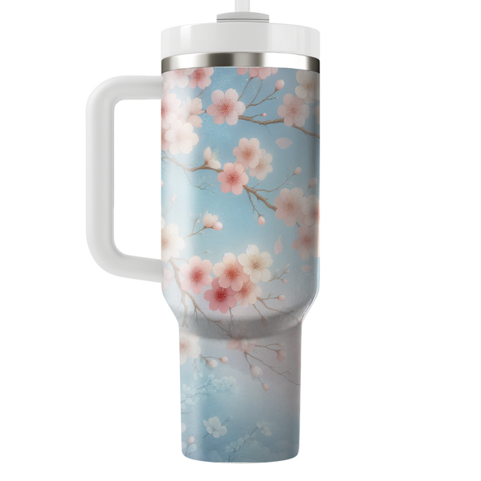 Cherry Blossom Whispers  Custom Tumblers