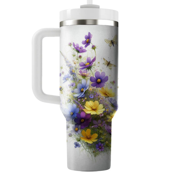 Spring Wildflower Delight  Insulated Tumblers