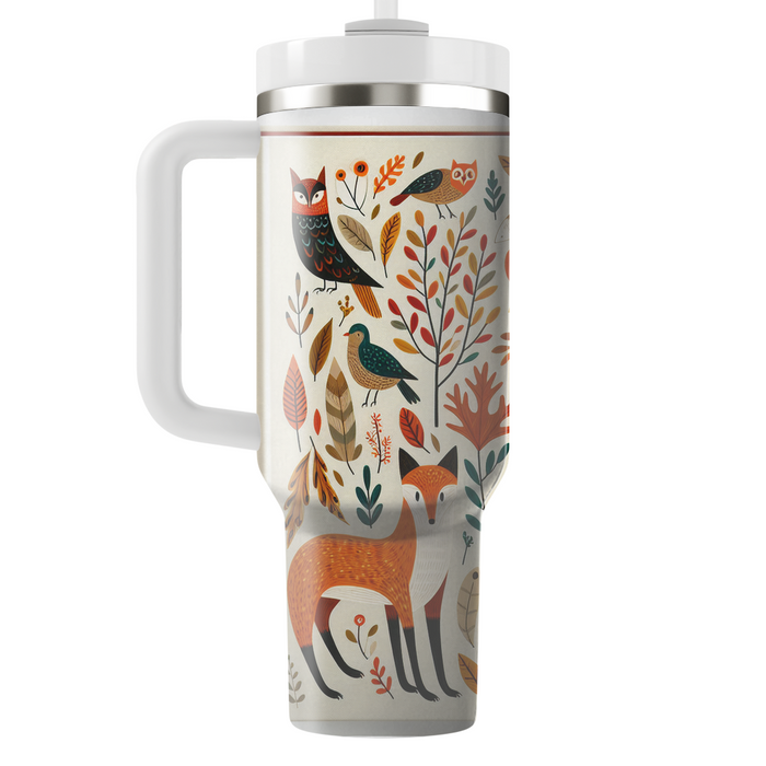 Autumn Woodland Adventure  Tumblers With Lids