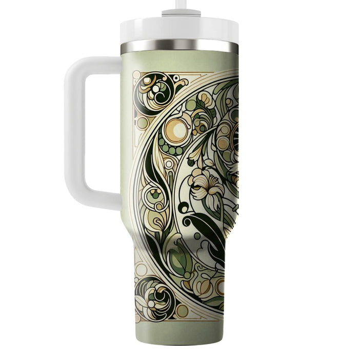 Chic Art Nouveau  Travel Tumblers