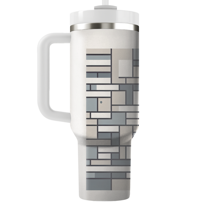 Abstract Brick Wall Custom Tumblers