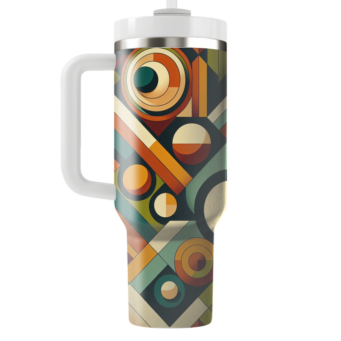 Funky Geometric Vibes Unique Tumblers