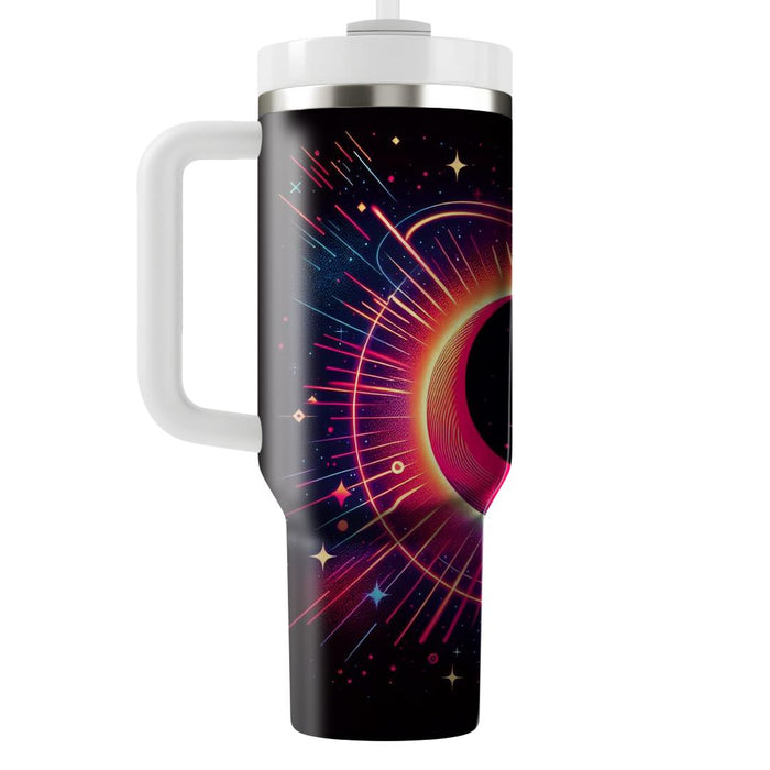 Retro Eclipse  Unique Tumblers