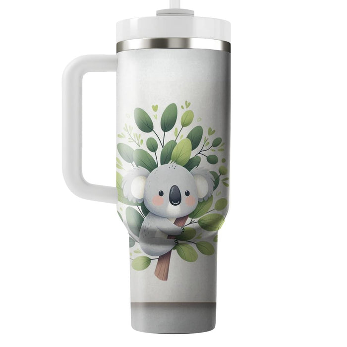 Gentle Koala Cuddle  Tumblers With Lids