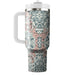 Floral Lace Pattern  Personalized Tumblers