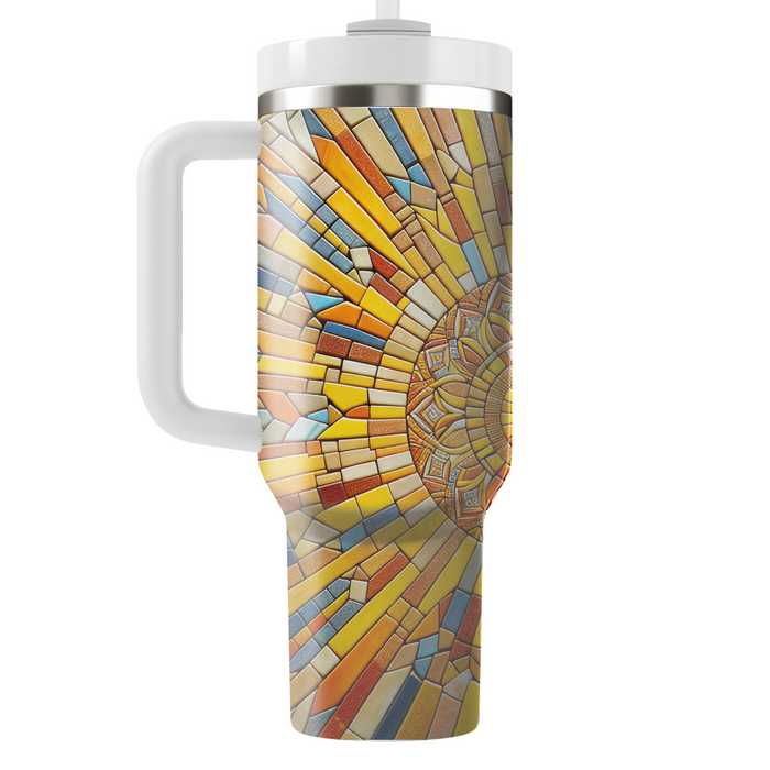 Bright Mosaic Sunshine  Custom Tumblers