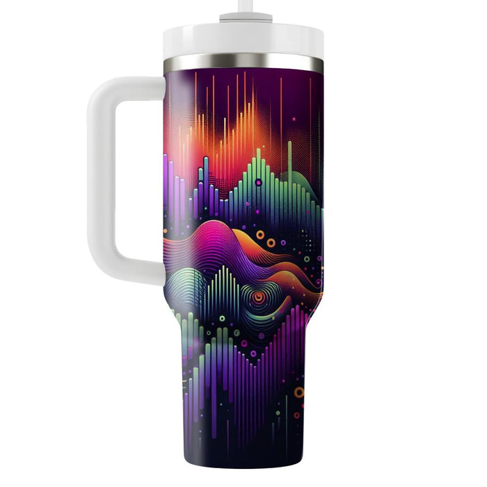 Techno Wave Music  Unique Tumblers