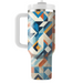 Angular Mosaic Tiles  Custom Tumblers