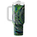 Acid Green Illusion  Travel Tumblers