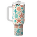 Whimsical Starfish Design  Custom Tumblers