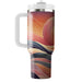 Sunset Wave Patterns  Decorative Tumblers