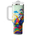 Whimsical Goat Adventure  Personalized Tumblers