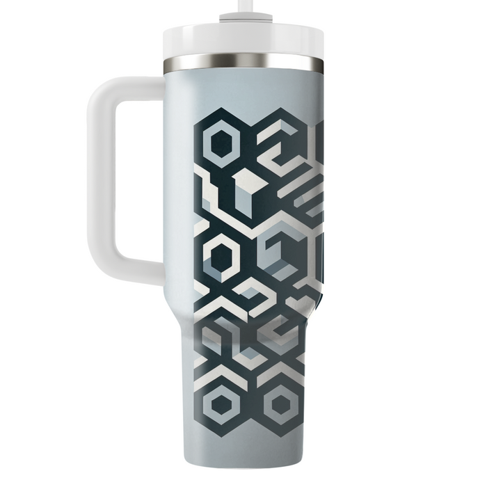 Industrial Hexagonal Design  Insulated Tumblers