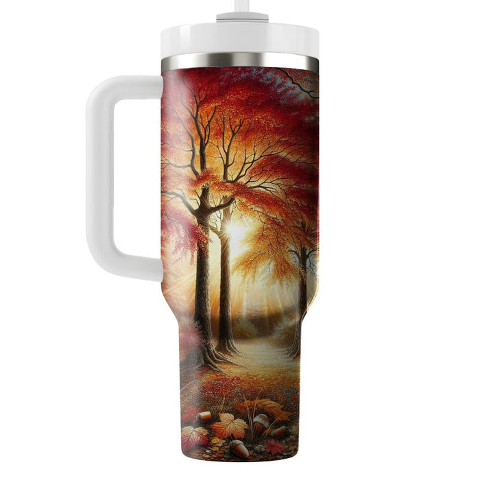 Autumn Nature's Palette  Decorative Tumblers