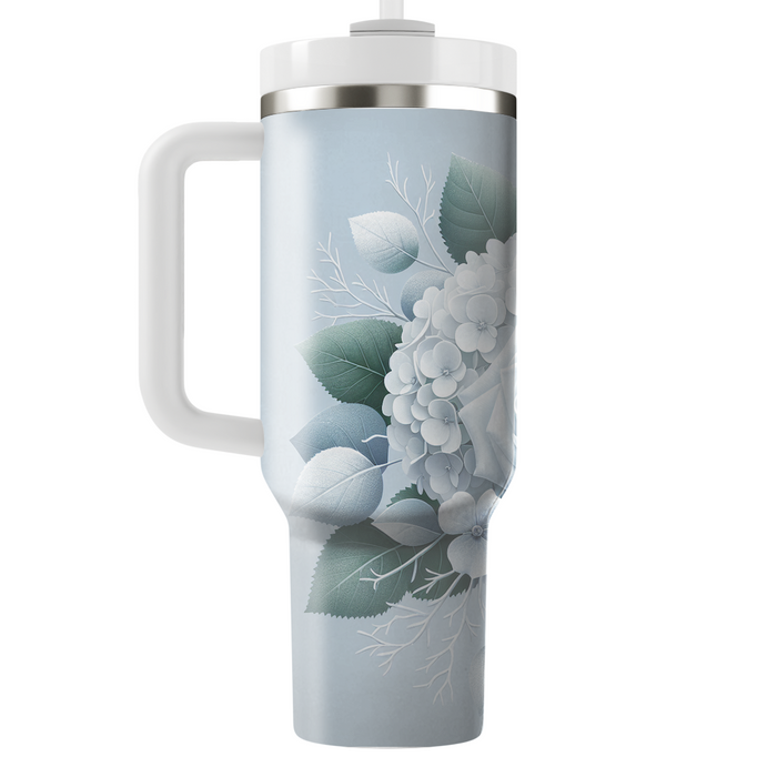 Winter Garden Elegance Travel Tumblers