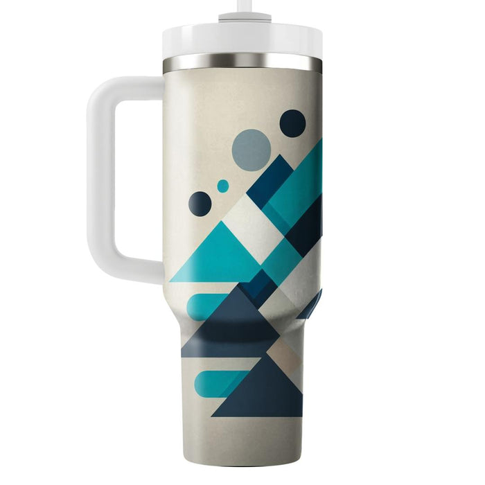 Artful Angular Shapes  Insulated Tumblers