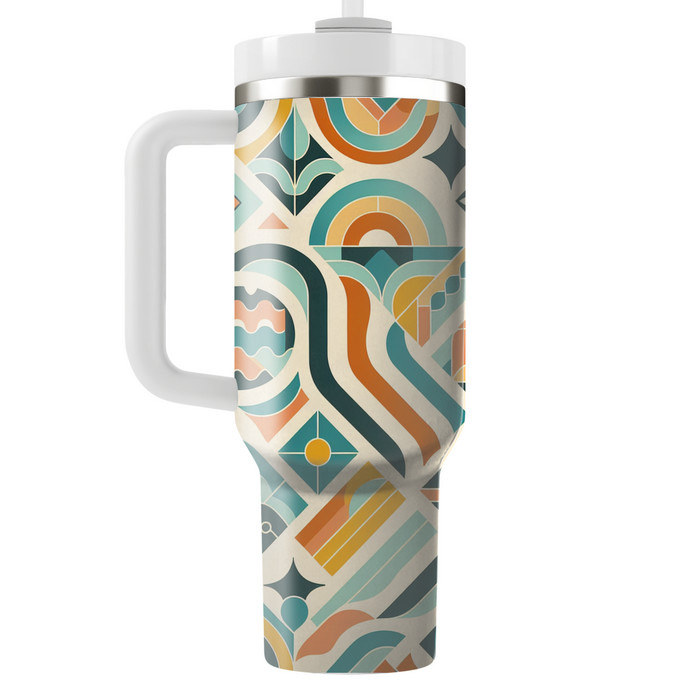 Modern Mosaic Tiles Decorative Tumblers