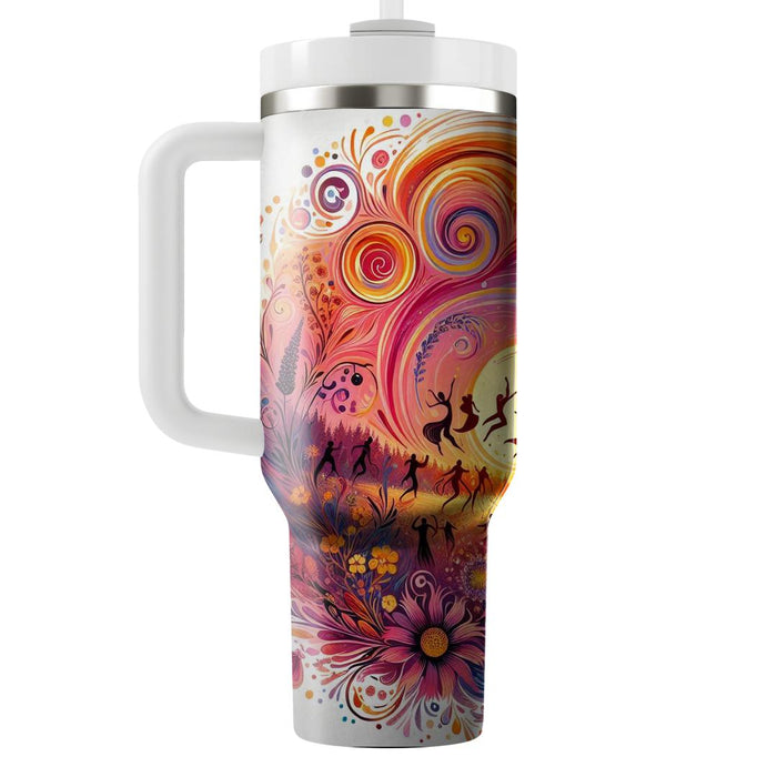 Sunset Serenade - A Midsummer Festival  Custom Tumblers