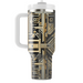 Geometric Art Deco Lines  Decorative Tumblers