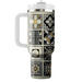 Chic Art Deco Tiles  Travel Tumblers