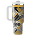 Abstract Crosshatch Patterns Decorative Tumblers