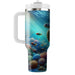 Serene Turtle Ocean  Tumbler Cups