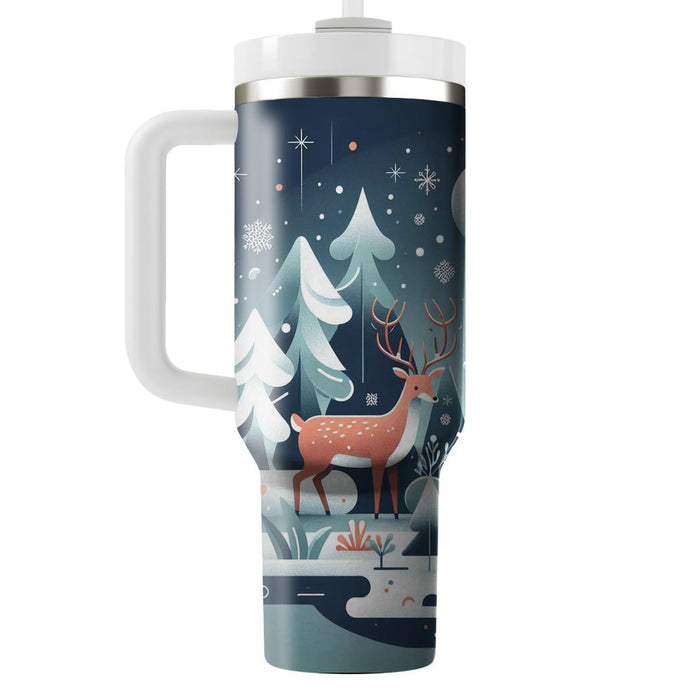 Winter Wonderland Wildlife  Unique Tumblers