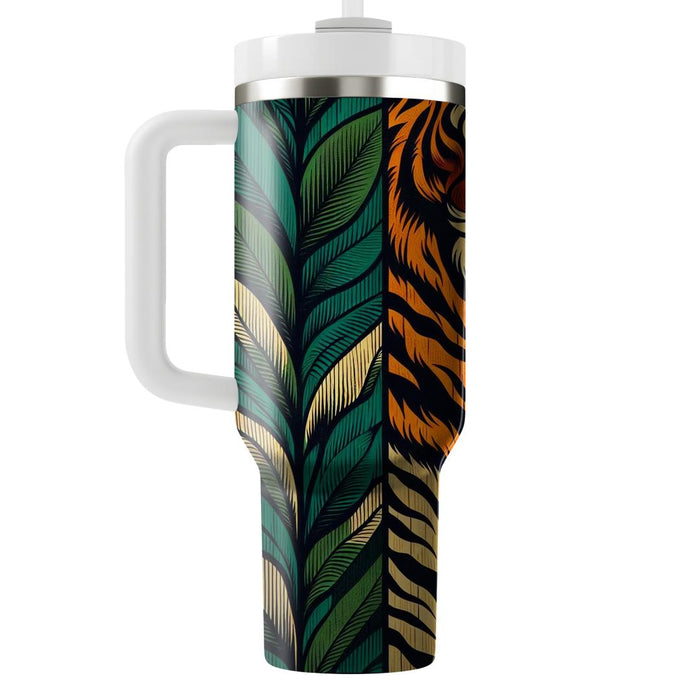 Jungle Fever Stripe  Unique Tumblers