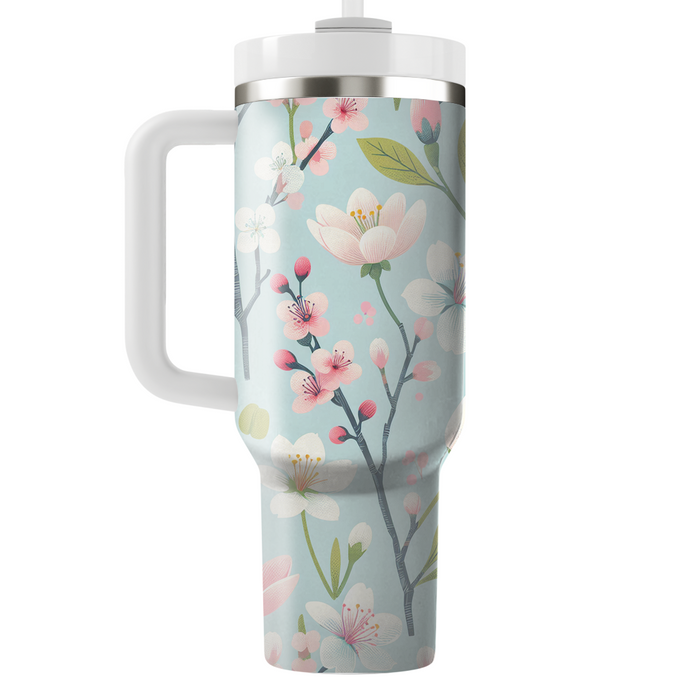 Blossoming Springtime  Tumbler Cups