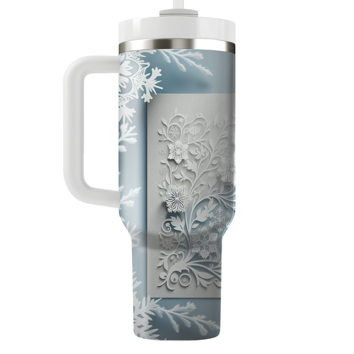 Winter Crystal Wonderland  Personalized Tumblers