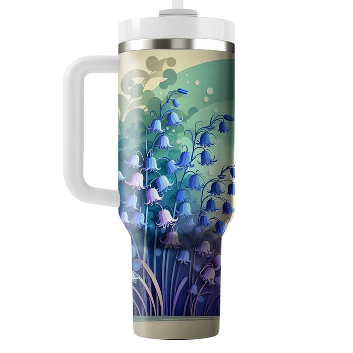 Bluebell Dreamscape  Unique Tumblers