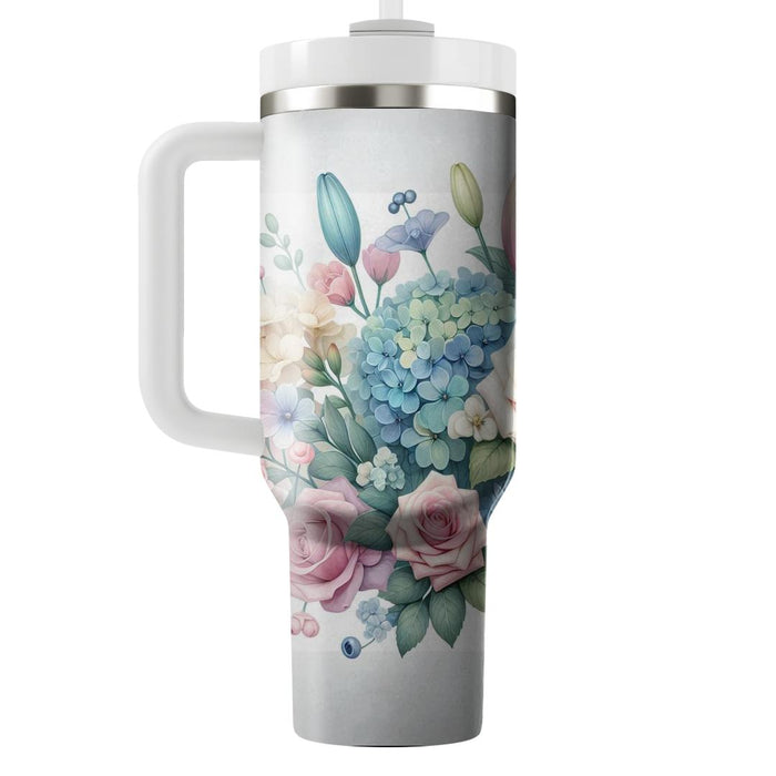 Watercolor Floral Fantasy  Insulated Tumblers