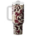 Elegant Floral Damask  Decorative Tumblers