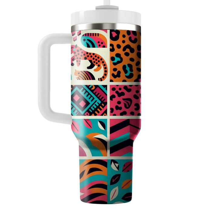 Vibrant Animal Print  Tumblers For Gifts