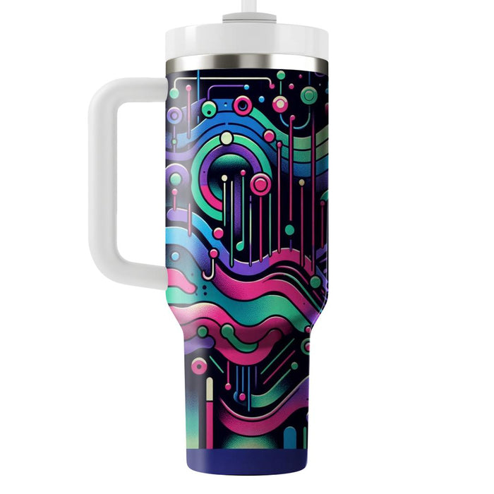 Techno Beat  Custom Tumblers