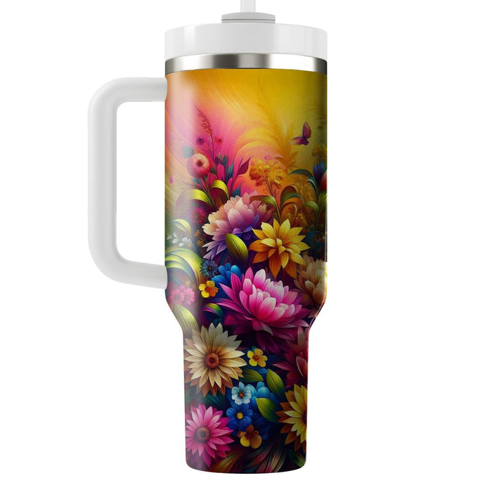 Bright Floral Patterns  Tumblers For Gifts