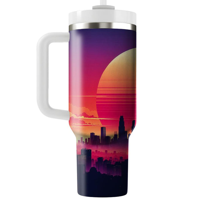 Skyline Silhouette Dream  Tumbler Cups