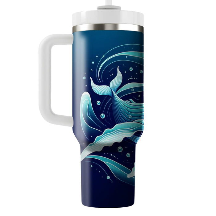 Gentle Whale Song  Custom Tumblers