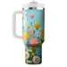 Whimsical Meadow Flowers  Custom Tumblers