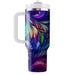 Funky Feathers  Travel Tumblers