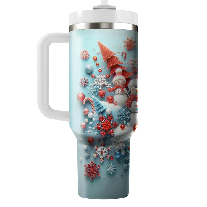 Whimsical Winter Wonderland Unique Tumblers