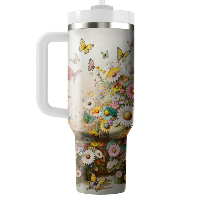 Whimsical Garden Bliss  Decorative Tumblers