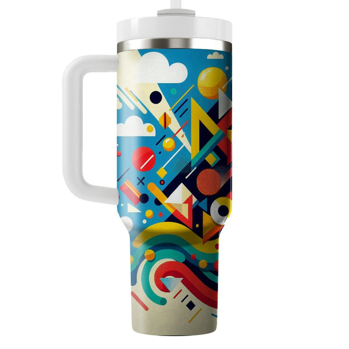 Geo Pop Burst  Tumbler Cups