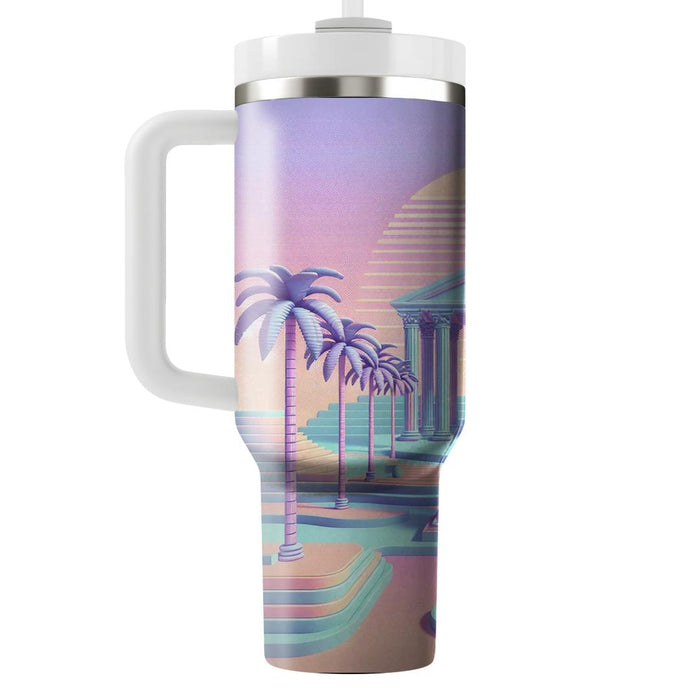 Vaporwave  Tumblers With Lids