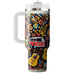 Retro Festival Vibes  Insulated Tumblers