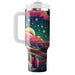 Retro Futurism Landscape  Custom Tumblers