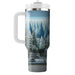 Winter Evergreen Serenity  Decorative Tumblers