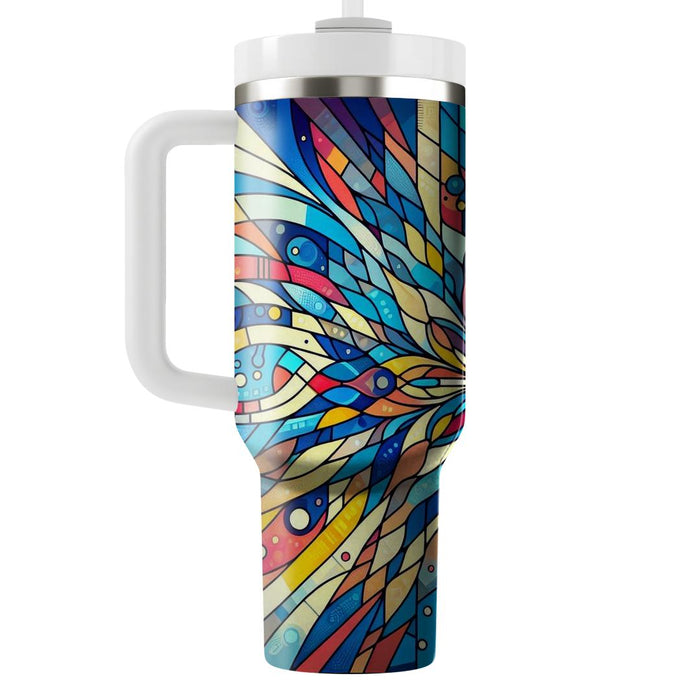 Vivid Mosaic  Unique Tumblers