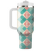 Retro Diamond Checker  Insulated Tumblers